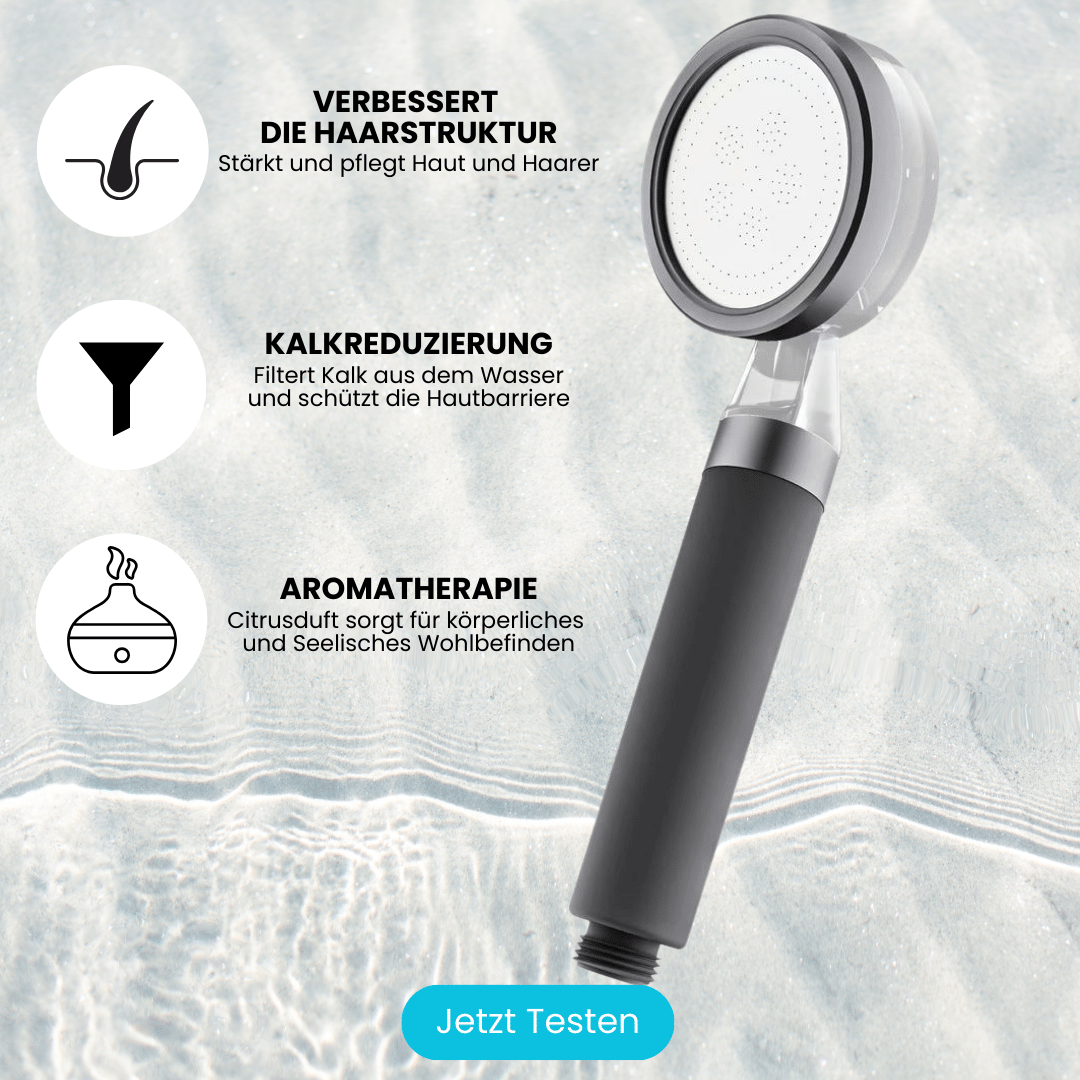 Elekshower + Vitamin-C-FILTER-DUSCHKOPF